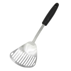 CHEF CRAFT Select 開槽網勺, 1個, 黑色+不銹鋼