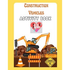 (英文圖書)Construction Vehicles Activity Book 平裝版, Independently Published, 英文