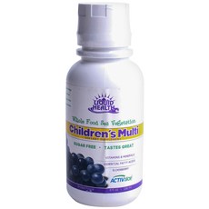孩童液體綜合維他命 葡萄口味, 236ml, 1瓶