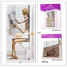 萬聖節骷髏人窗貼 （靜電貼/牆貼）, 詳見包裝