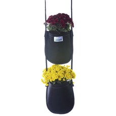 geopot 2 口袋懸掛式花園花盆架, 單色