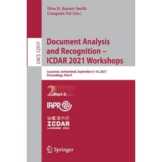 (英文圖書) Document Analysis and Recognition. Icdar 2021 International Workshops: International Workshop... 平裝版, Springer, 英文