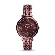 美國FOSSIL 浪漫羅馬 Jacqueline 賈桂琳系列 女士腕錶 深藍色 時尚 優雅 腕錶