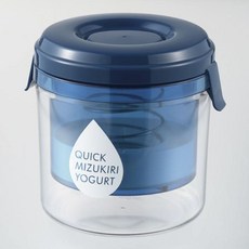 AKEBONO 曙產業 Quick水切優格瀝水盒, 1個, 藍色