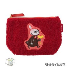 MOOMIN 嚕嚕米 阿美 泰迪絨 刺繡 可愛手拎包 零錢包 現貨禮物