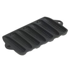 Roji 雙耳鑄鐵玉米造型蛋糕烤盤, 1個, 31.2 x 13.7 x 2.5 厘米