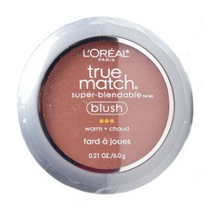 L'OREAL PARIS 巴黎萊雅 單色腮紅 6g, 1入, Barely Blushing