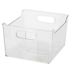 OGGI 內置把手儲物箱廚房儲物籃, 透明