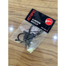 OCTOPUS 自由潛水鋁合金鼻夾 2023最新款, 鈦灰色