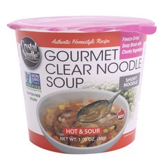 CrystalNoodle 即食蔬菜米粉湯 短麵條款, 1入, 30g