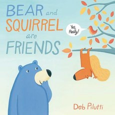 (英文圖書)Bear and Squirrel Are Friends . . . Yes Really! 精裝版, Simon & Schuster/Paula Wise..., 英文