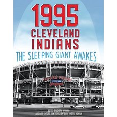 (英文圖書) 1995 Cleveland Indians: The Sleeping Giant Awakes 平裝版, Society for American Baseba..., 英文