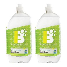 BOULDERCLEAN 高濃縮蘋果香氛洗碗精, 2個, 828ml