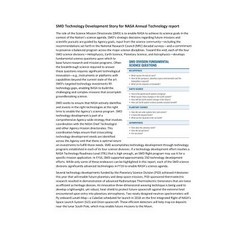 Smd Technology Development Story for NASA Annual Technology Report 平裝版, Independently Published, 英文