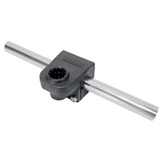 Scotty Fishing 스코티 軌道安裝轉接器 圓形軌道 釣魚配件2.2cm, 1個, Black