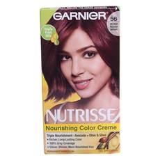 GARNIER 卡尼爾 NUTRISSE滋養染髮霜, 1個, 中等紅棕色