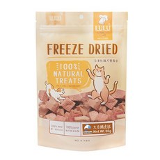 LULU KITCHEN'S 冷凍乾燥大目鮪魚肚 貓狗純肉零食, 30g, 1包裝, 大目鮪魚