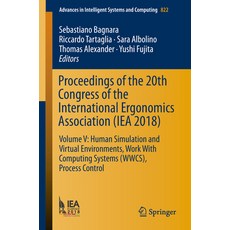 (英文圖書) Proceedings of the 20th Congress of the International Ergonomics Association (Iea 2018): Volu... 平裝版, Springer, 英文