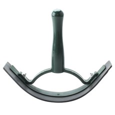 PARTRADE 塑料半月刮汗器馬術用品, 1個, 綠