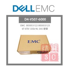 EMC D4-VS07-6000 6TB 12Gb NL SAS企業級伺服器硬碟，提供穩定高效的資料儲存解決方案