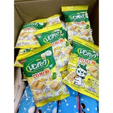 YBC 檸檬風味夾心餅乾 mini版 - 清新檸檬奶油夾心，迷你尺寸方便攜帶, 1個, 餅乾