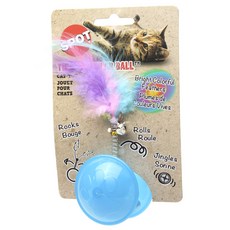 Ethical Products inc 現貨 現貨 紮染滾珠貓玩具, 1個, 隨機發貨