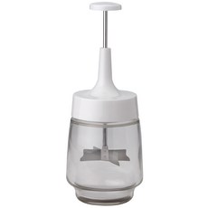 HAROLD IMPORT COMPANY 玻璃蔬菜切碎機, 1個, 白色