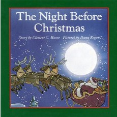 (英文圖書)The Night Before Christmas Board Book: A Christmas Holiday Book for Kids Board Books, HarperCollins, 英文, 硬頁書