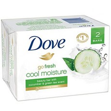 Dove Go Fresh Cool Moisture 美容棒黃瓜和綠茶, 113克, 2個