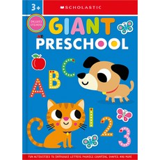 (英文圖書)Giant Preschool Workbook: Scholastic Early Learners (Workbook) 平裝版, Cartwheel Books, 英文