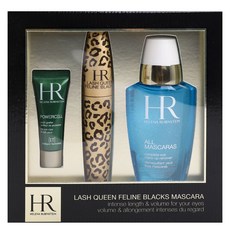 HELENA RUBINSTEIN 赫蓮娜 Lash Queen Fill Line 黑色睫毛膏 3 件套, Lash Queen 睫毛膏 01 Black Black 7.2ml + 全睫毛膏眼部卸妝液 50ml + Powercell 眼部護理 3ml, 1個