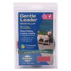 PetSafe 寵物防咬嘴套牽繩, 1個, 紅色的