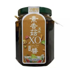 全養知 素香菇XO醬(甘香) - 純素美味 香菇風味, 1個, 250ml