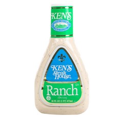 KEN'S STEAK HOUSE 牛排牧場醬, 1個, 473ml