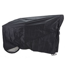 隱密設計自行車罩, 1個, 黑色