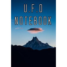 (英文圖書) U.F.O Notebook: Record Instances of U.F.O's Unidentified Flying Objects Alien... 平裝版, Independently Published, 英文