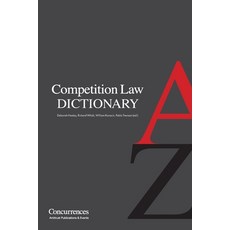 (英文圖書) Competition Law Dictionary 平裝版, Institute of Competition Law, 英文