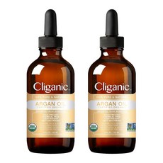 Cliganic 摩洛哥堅果油, 2個, 120ml
