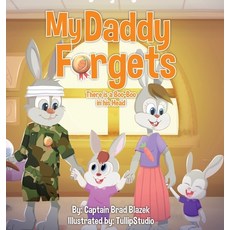 (英文圖書)My Daddy Forgets: There is a Boo Boo in his Head 精裝版, Blazek Publishing, 英文