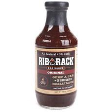 RIB RACK 原味無麩質燒烤醬, 1個, 538克
