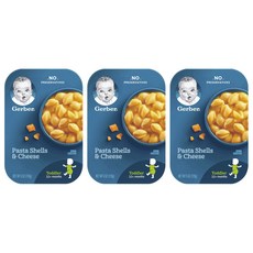 Gerber 嘉寶 意大利面帶殼棉兒童食品 170g, 3個, 起司口味