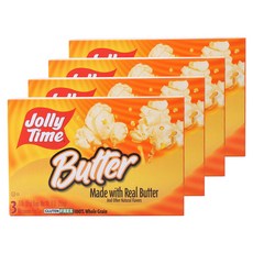 JOLLY TIME 全麥爆米花 奶油口味, 12入, 85g