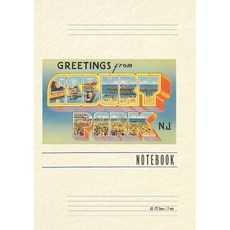 (英文圖書) Vintage Lined Notebook Greetings from Asbury Park New Jersey 平裝版, Found Image Press, 英文