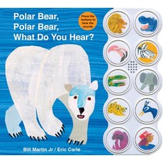 (英文圖書)Polar Bear Polar Bear What Do You Hear? Board Books, Priddy Books Us, 英文, 硬頁書