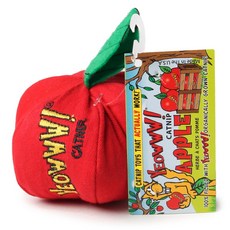 YEOWWW CATNIP 蘋果造型貓薄荷玩具, 1個, 混色