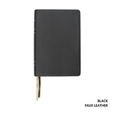 (英文圖書) Legacy Standard Bible Large Print Wide Margin Paste-Down Black Faux Leather Imitation Leather, Steadfast Bibles, 英文, 仿皮