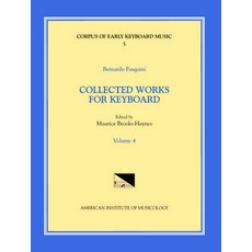 (英文圖書) Cekm 5 Bernardo Pasquini (1637-1710) Collected Works for Keyboard Edited by Maurice Brooks ... 平裝版, American Institute of Music..., 英文