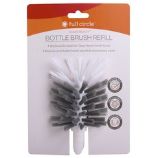 Full Circle Clean Reach 瓶刷清潔刷替換頭, 1個