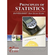 (英文圖書) Principles of Statistics DANTES / DSST Test Study Guide 精裝版, Breely Crush, 英文
