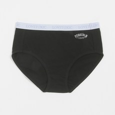 LOVETOXIC 女童款鬆緊帶Logo印花彈性內褲